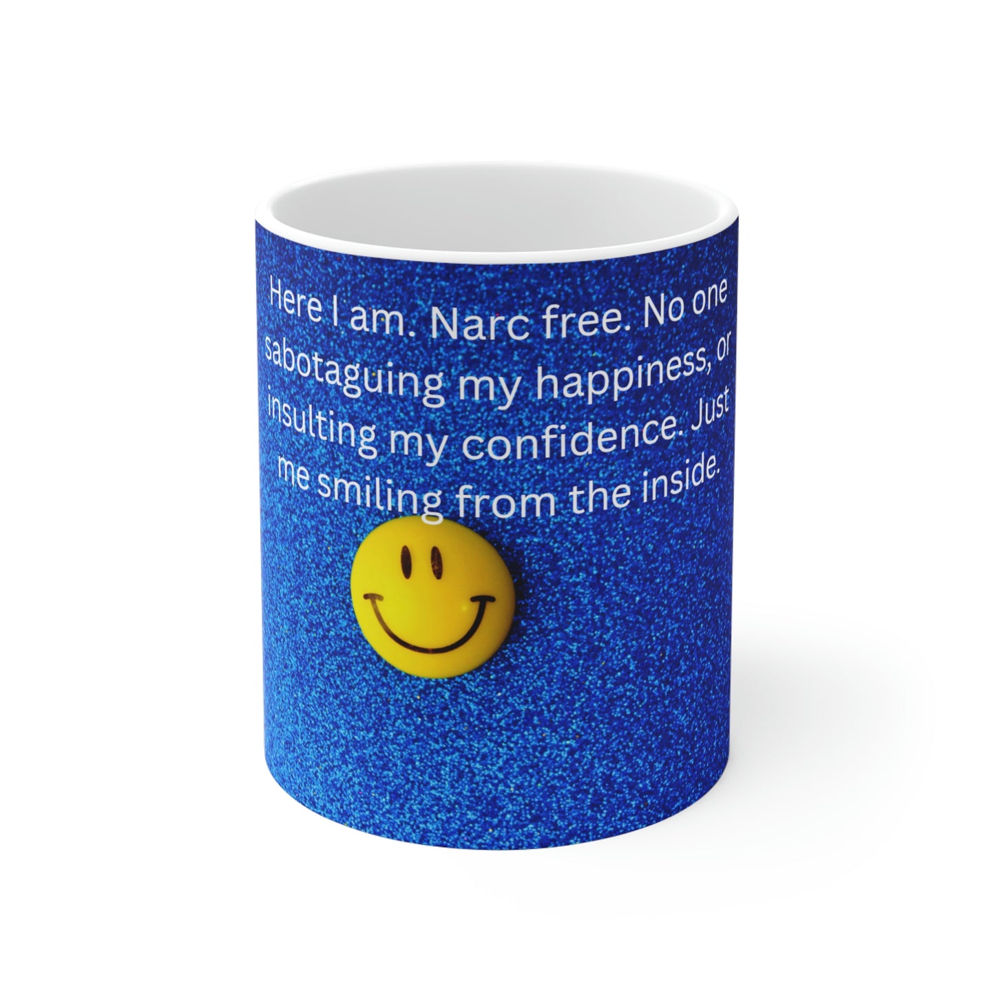 Narc Free emoji Mug