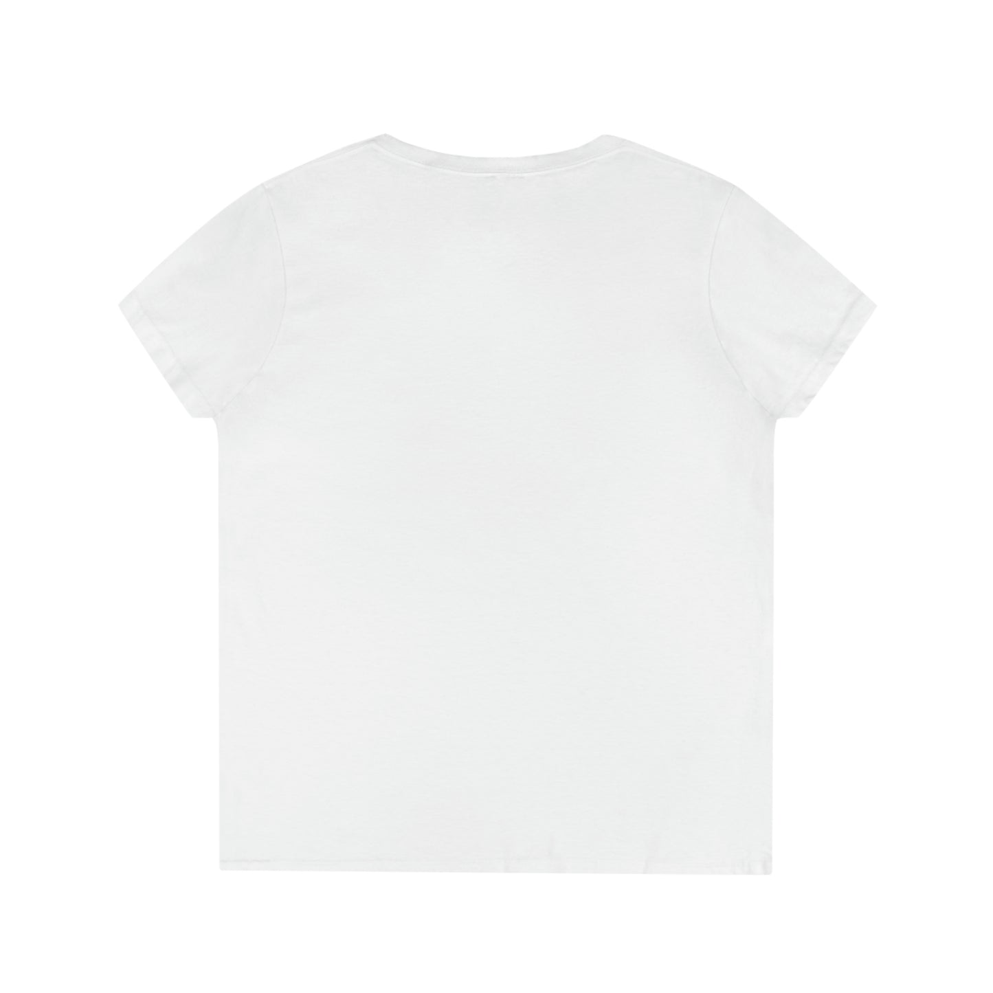 Ladies' V-Neck T-Shirt; They Didnt Reject you GRACD brand